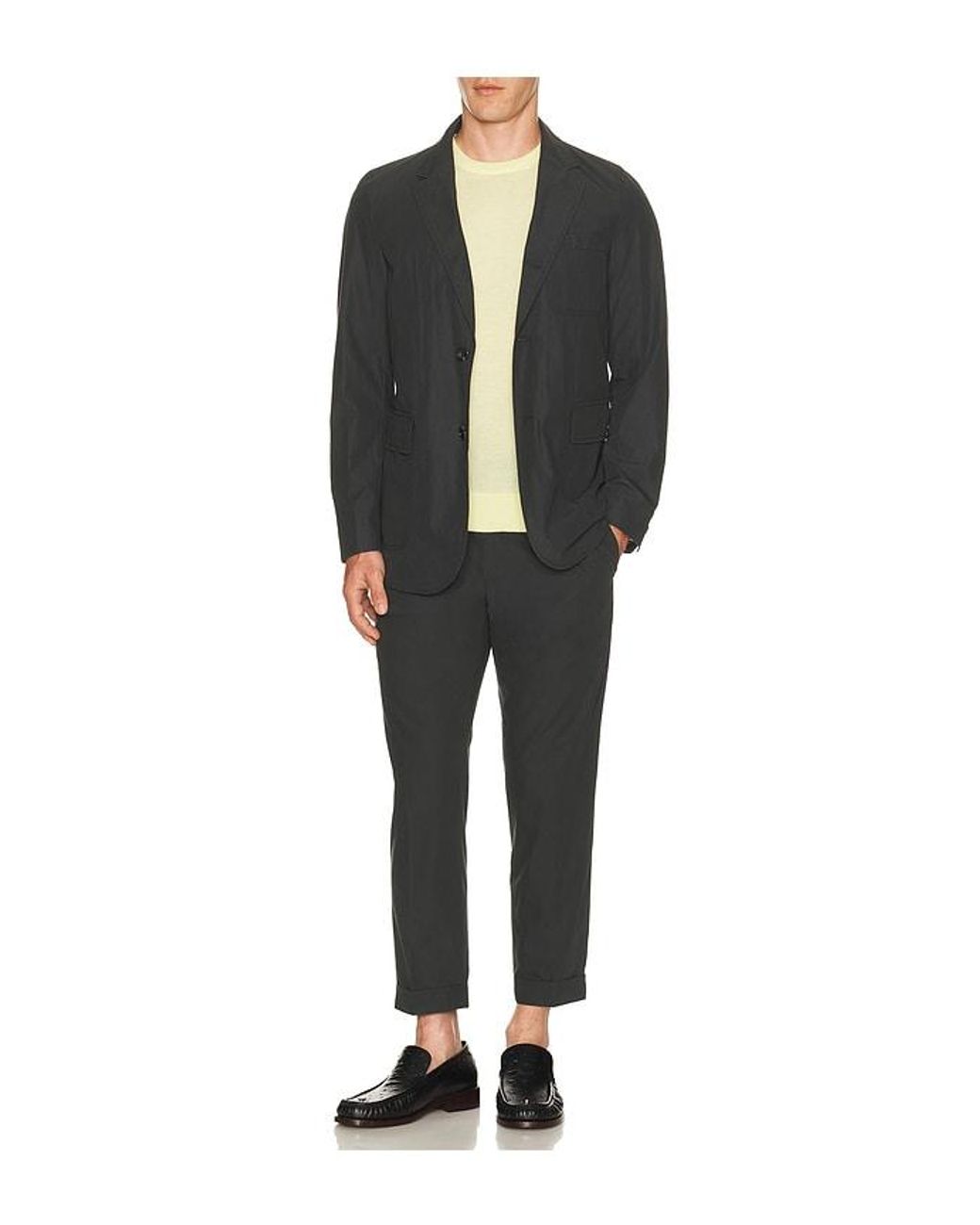 Beams Plus Reisehose 1 Pleat in Black für Herren