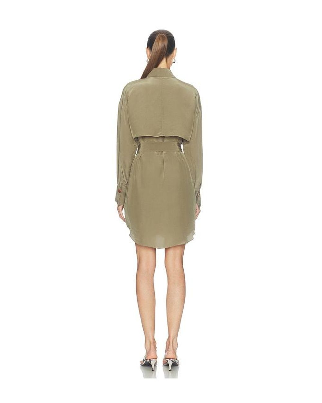 Veronica Beard Natural Darlis Tunic Dress