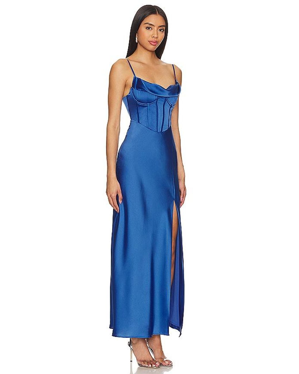 Astr Blue Cannes Dress