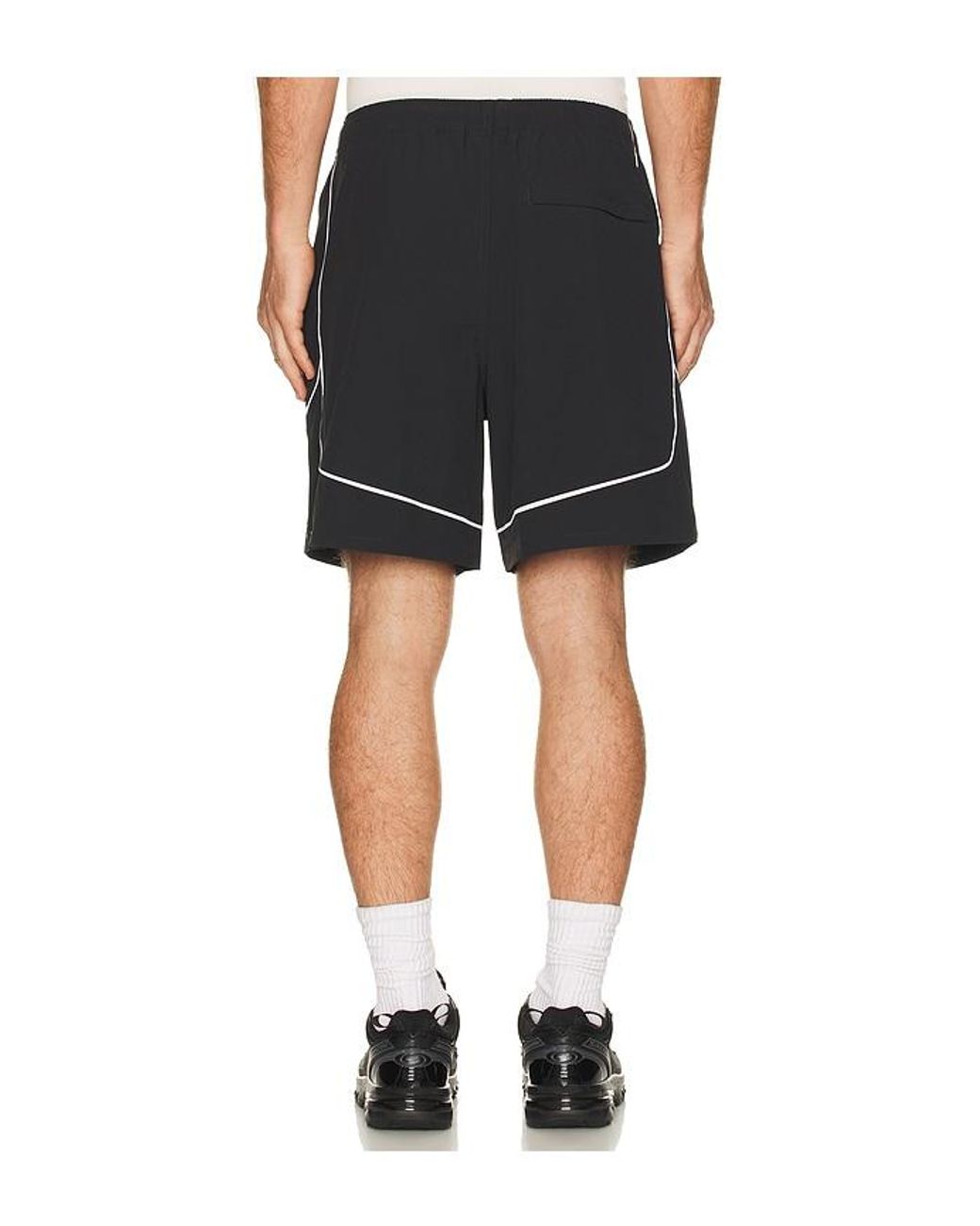 Obey Black Corner Short for men