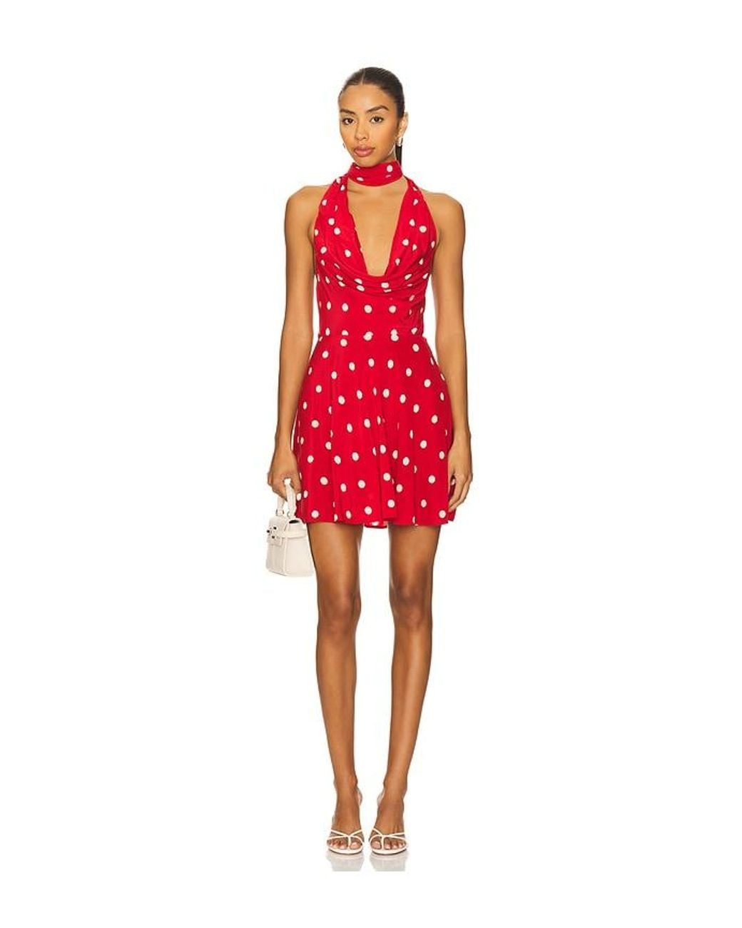 MAJORELLE Red Deanna Mini Dress