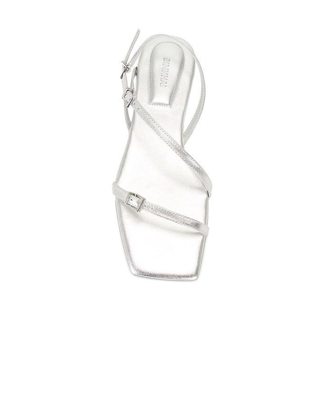 Jonathan Simkhai White Sandale Carey
