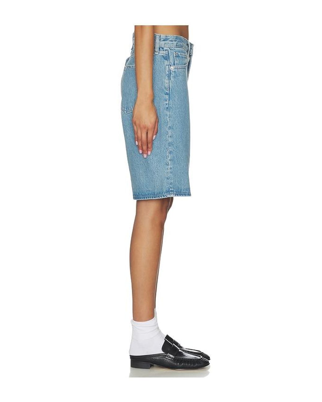 Rag & Bone Blue Ariel Shorts
