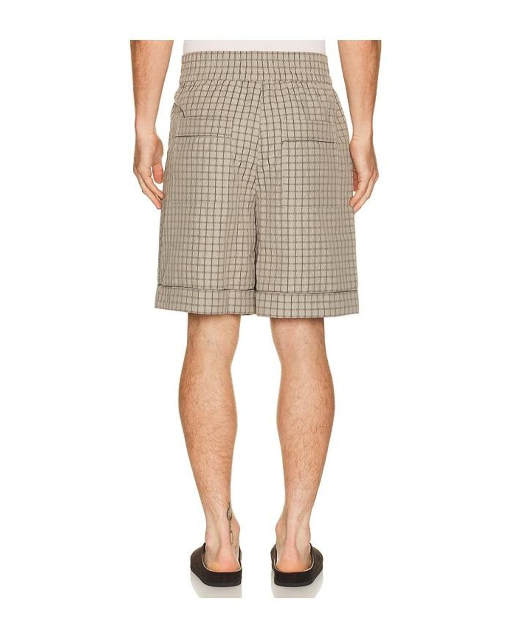 KROST Natural Plaid Short for men