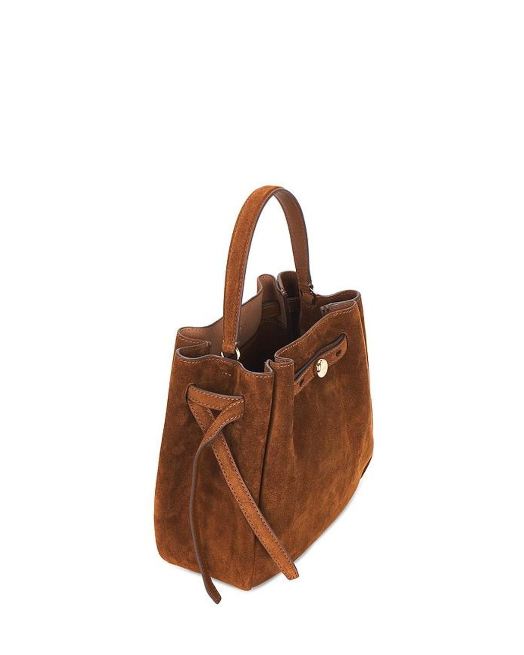 Tory Burch Brown Romy Bucket Bag