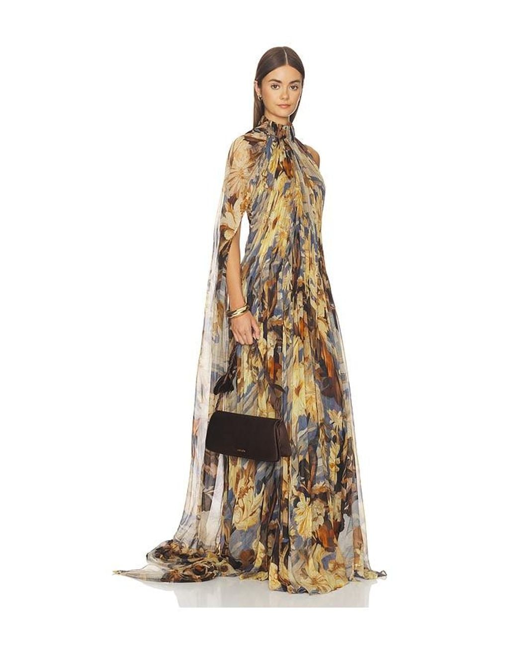 Cult Gaia Brown Cosette Shoulder Bag