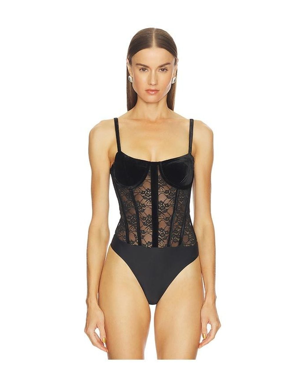 Cami NYC Black Valentyna Bodysuit