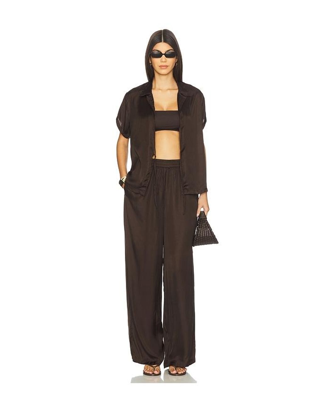 Vitamin A Brown Kami Pant