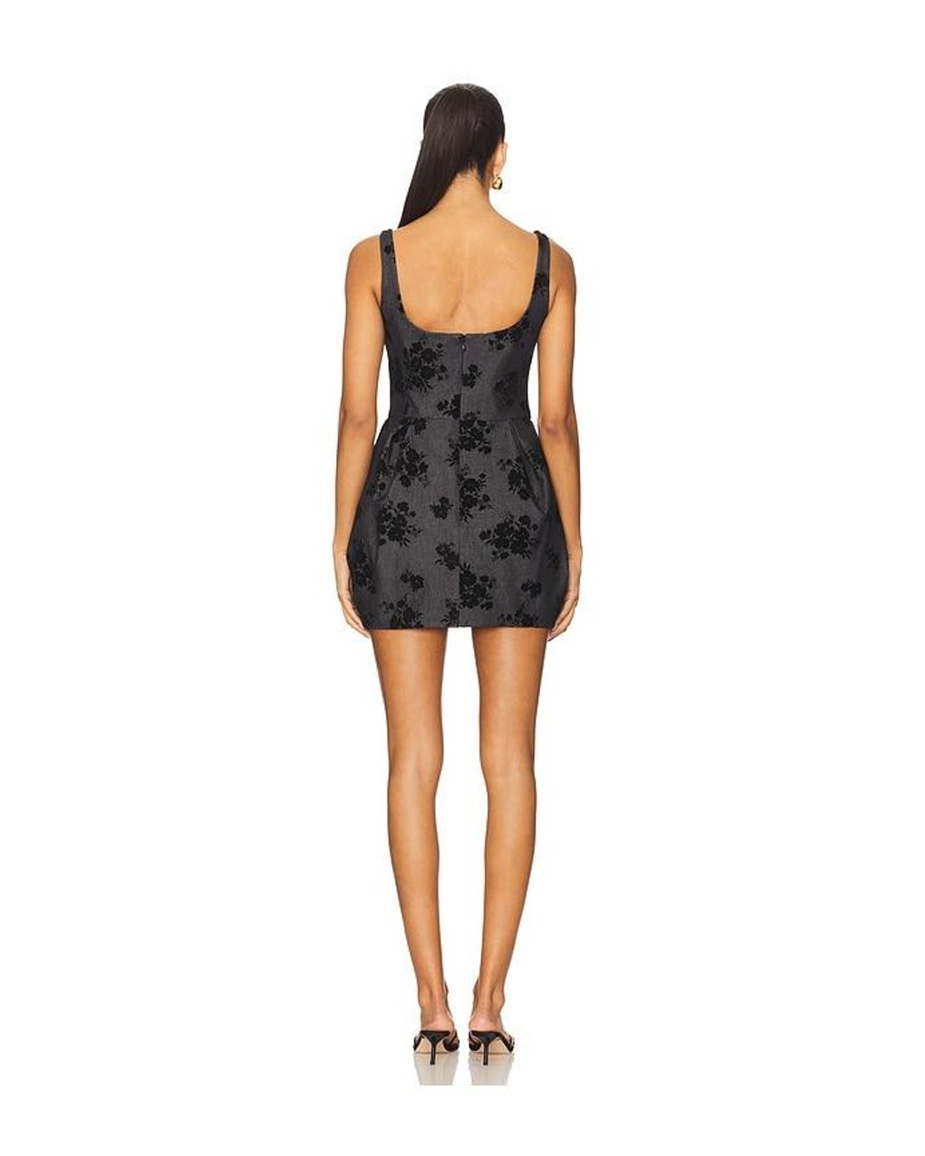 Amanda Uprichard Black Regency Dress
