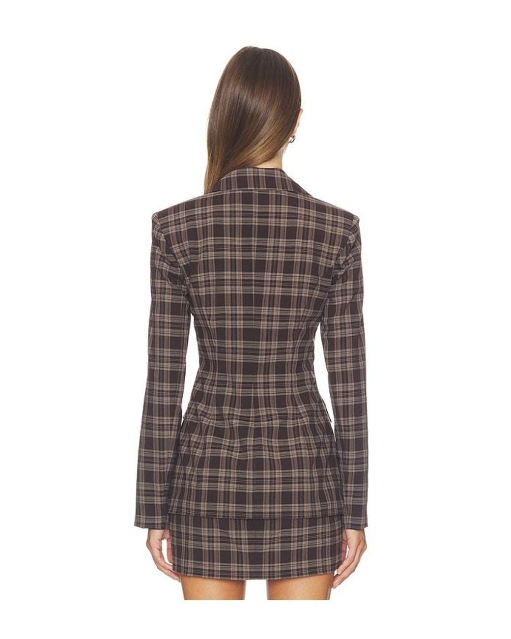 ALL THE WAYS Brown Aurelia Blazer