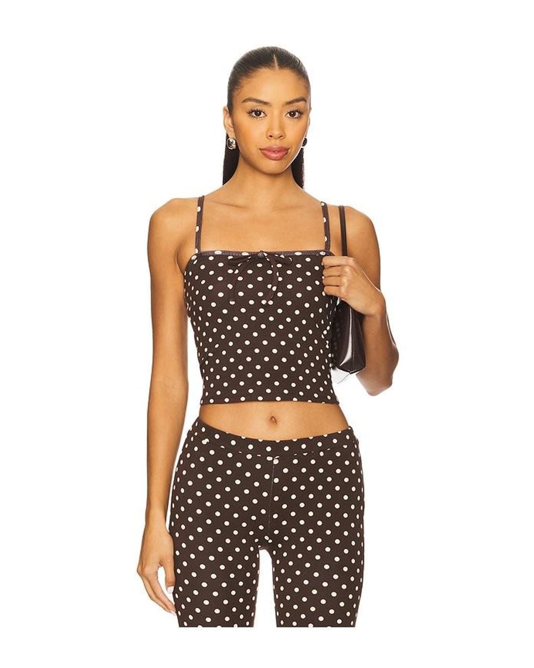 RAT BOI Black Tie Camisole