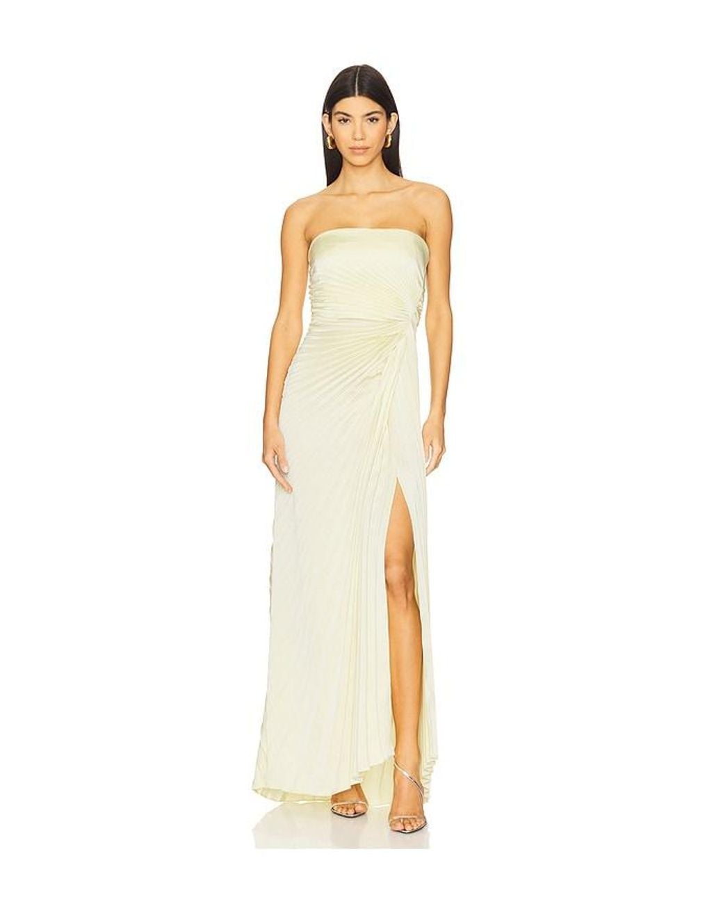 A.L.C. Metallic Layla Gown