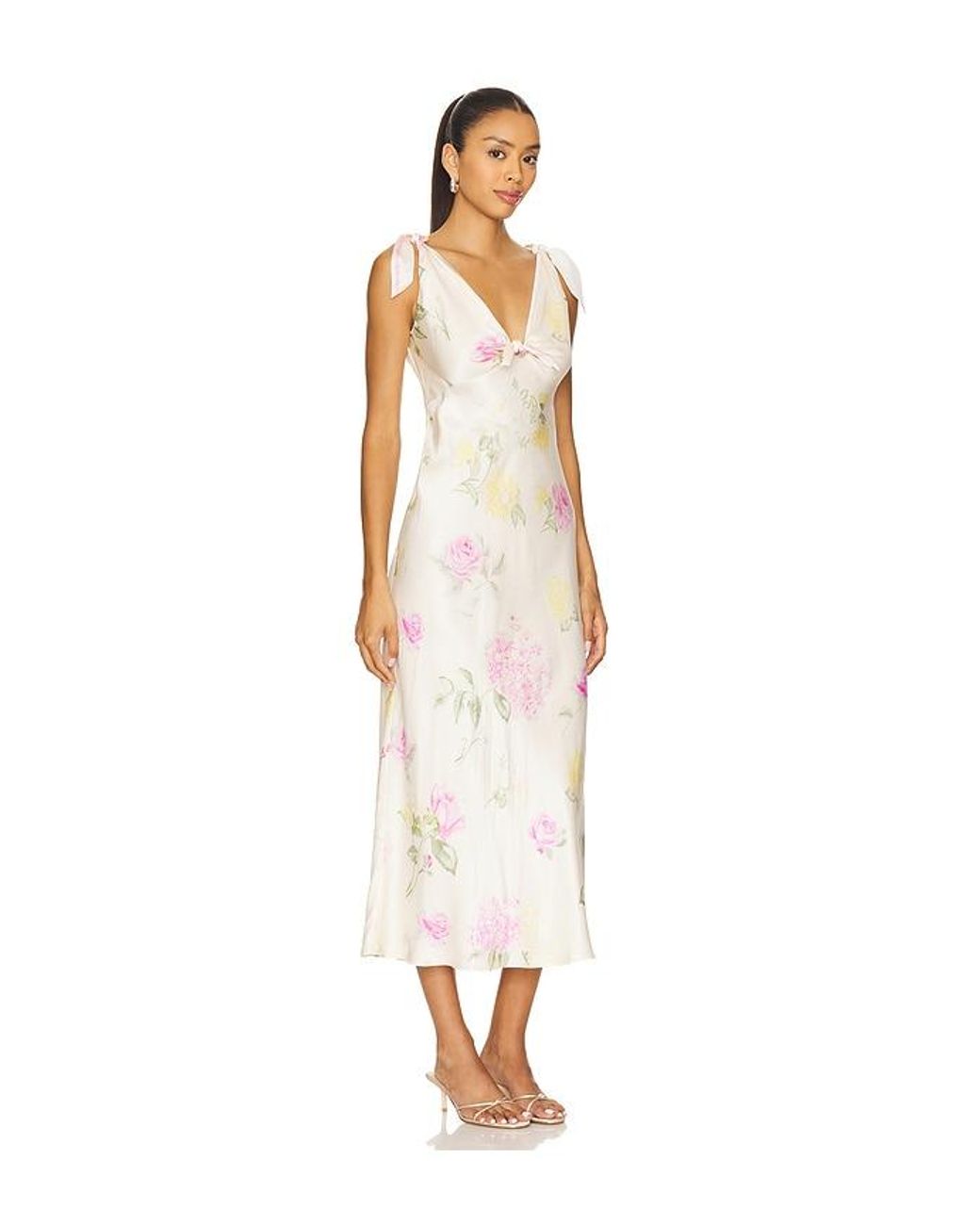 LoveShackFancy White Perri Dress