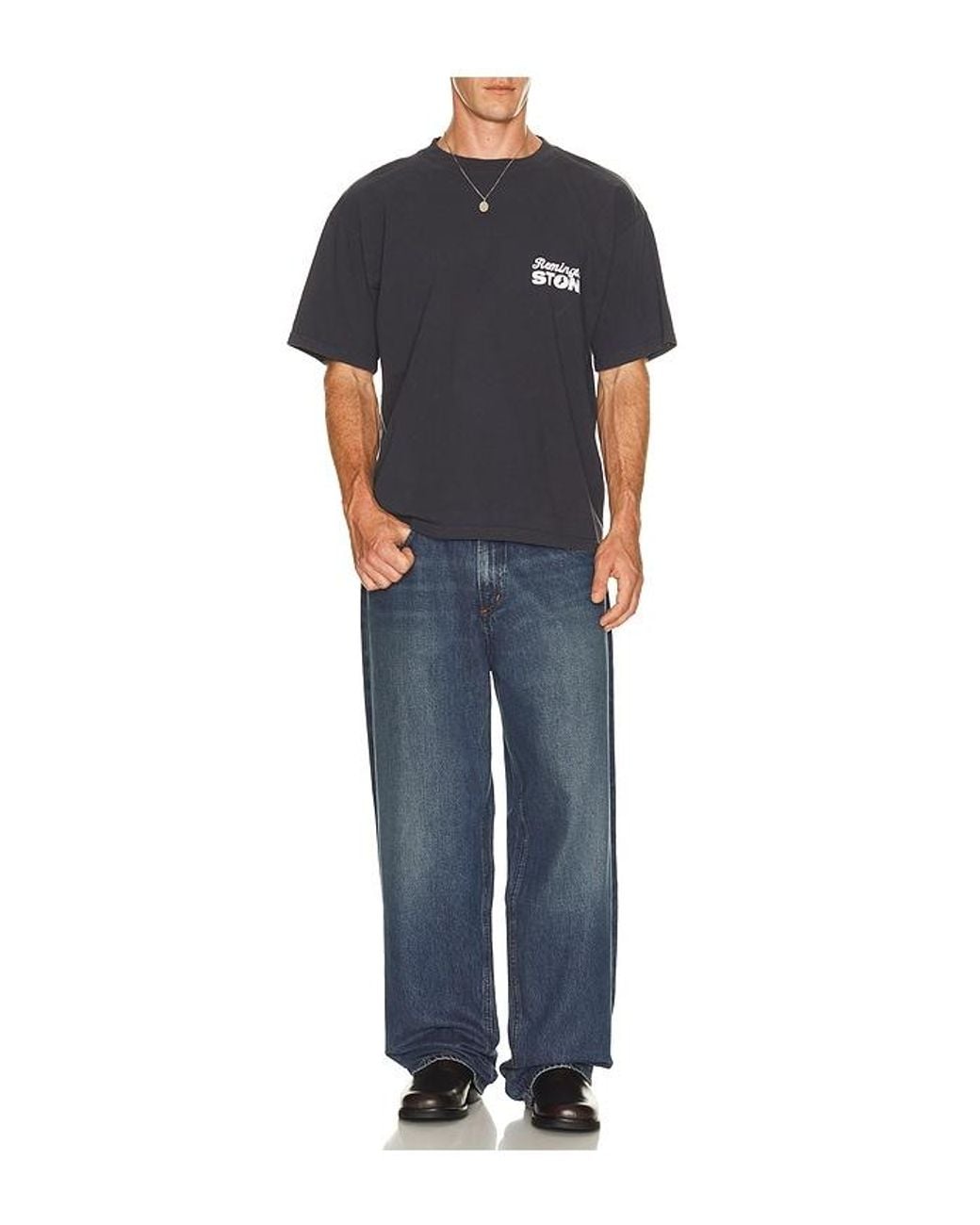 Remington Stone Black Stack Tee for men