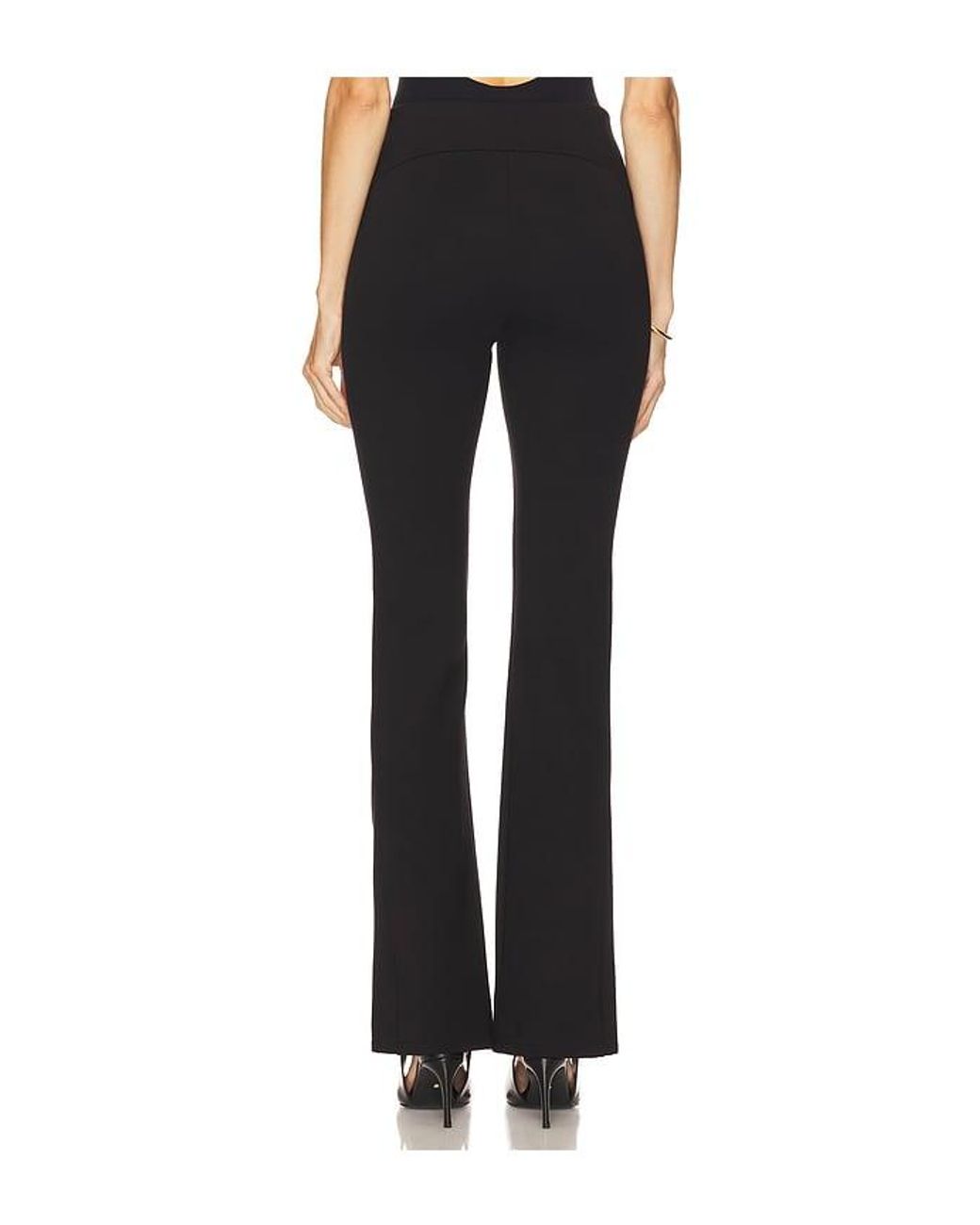 Theory Black Slit Flare Legging