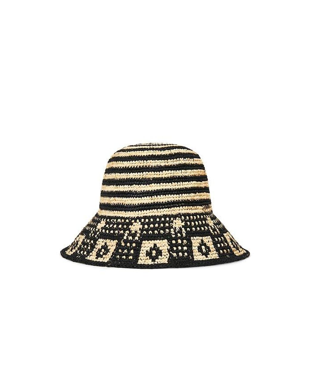 Brixton Multicolor Redding Packable Straw Hat