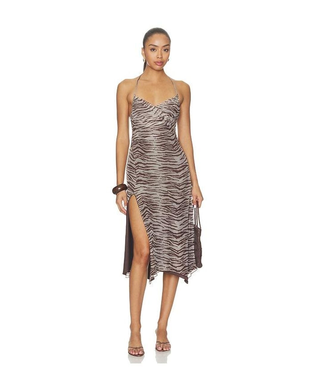 Tiger Mist Natural Arden Dress