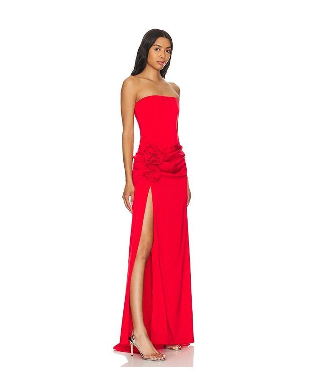 ROBE DE SOIRÉE JAKE en Red Nbd