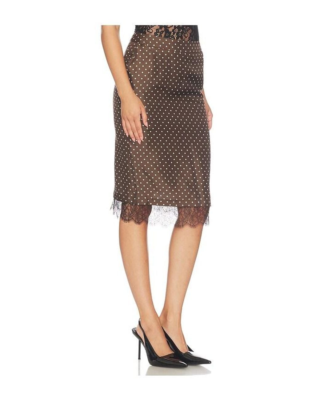 FRANÃOISE Black Layla Skirt