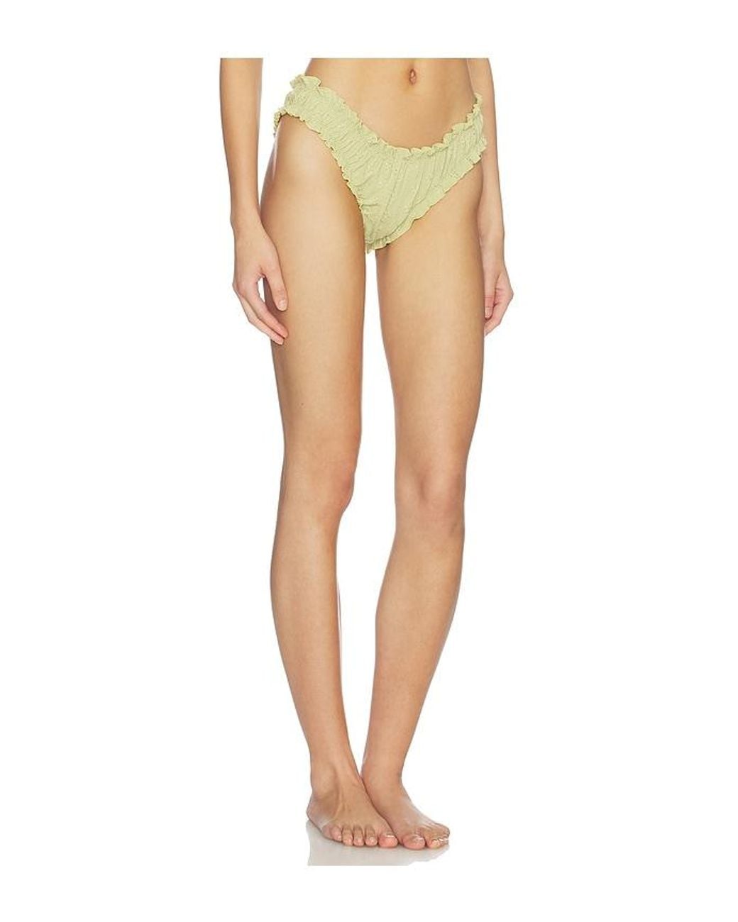 Juillet White Chloe Bikini Bottom
