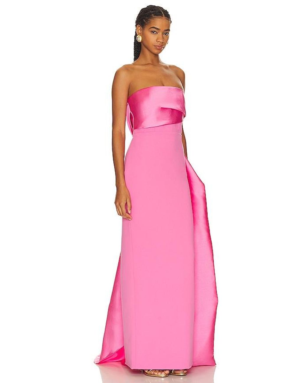 Solace London Kinsley Maxi Dress in Pink | Lyst Solace London Kinsley Maxi Dress in Pink | Lyst
