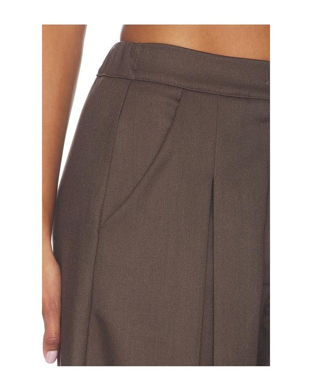 Source Unknown Brown Mika Tuck Trousers