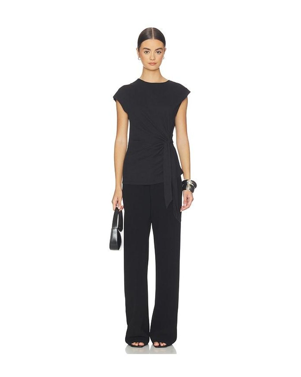 Rails Black Gabbie Top