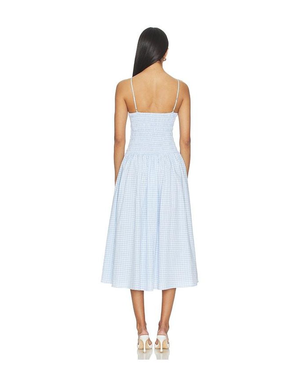 Elodie the Label Blue X Revolve Ives Dress