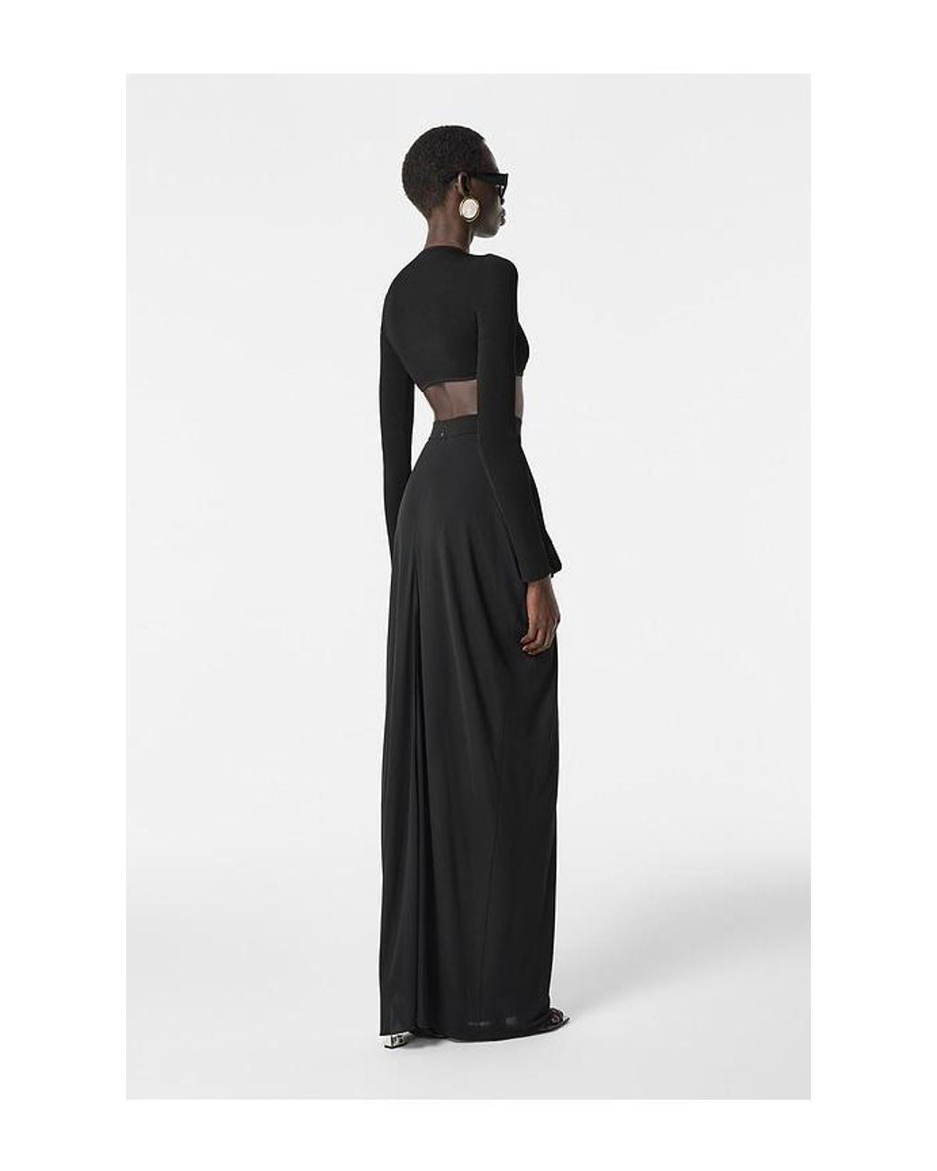 REVOLVE LOS ANGELES Black Aubin Maxi Skirt