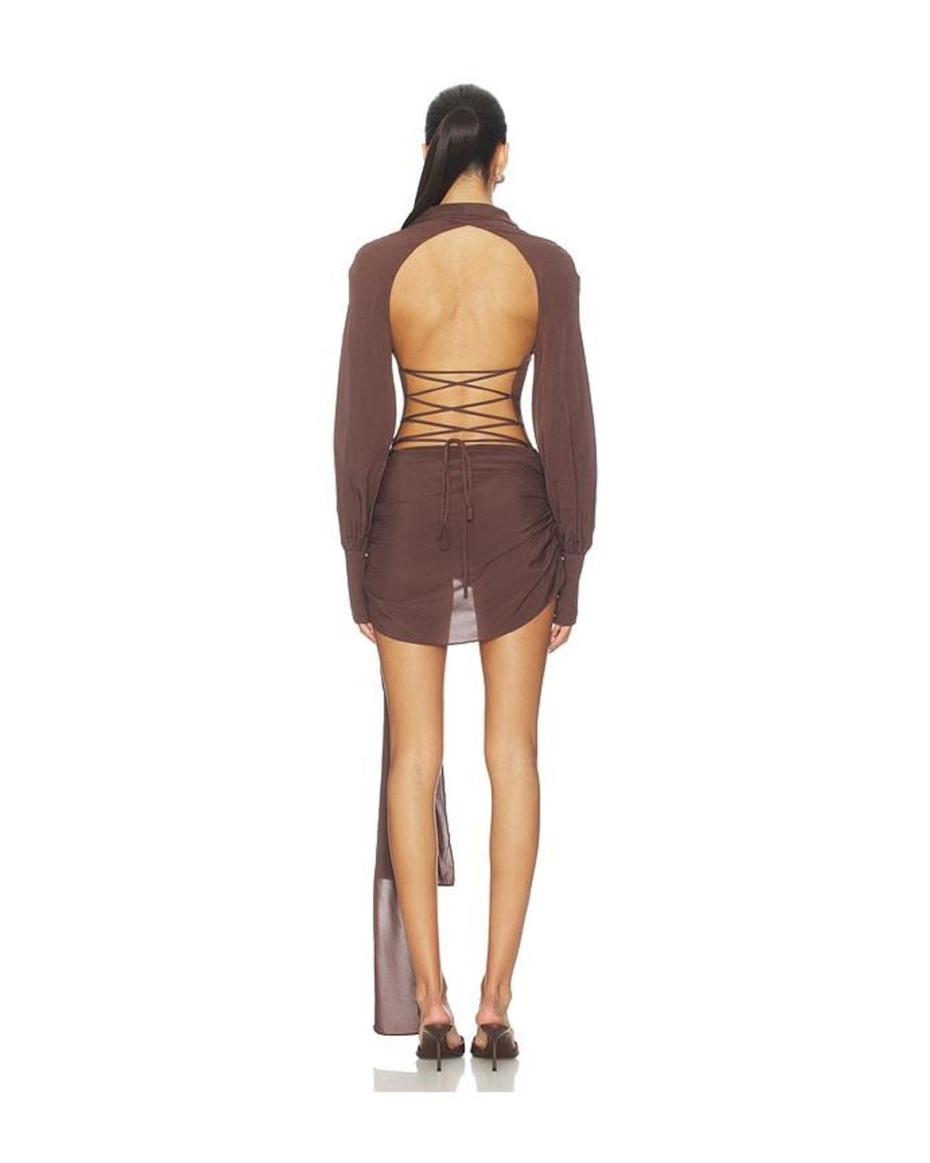 Kim Shui Red X Revolve Jeannie Mini Dress