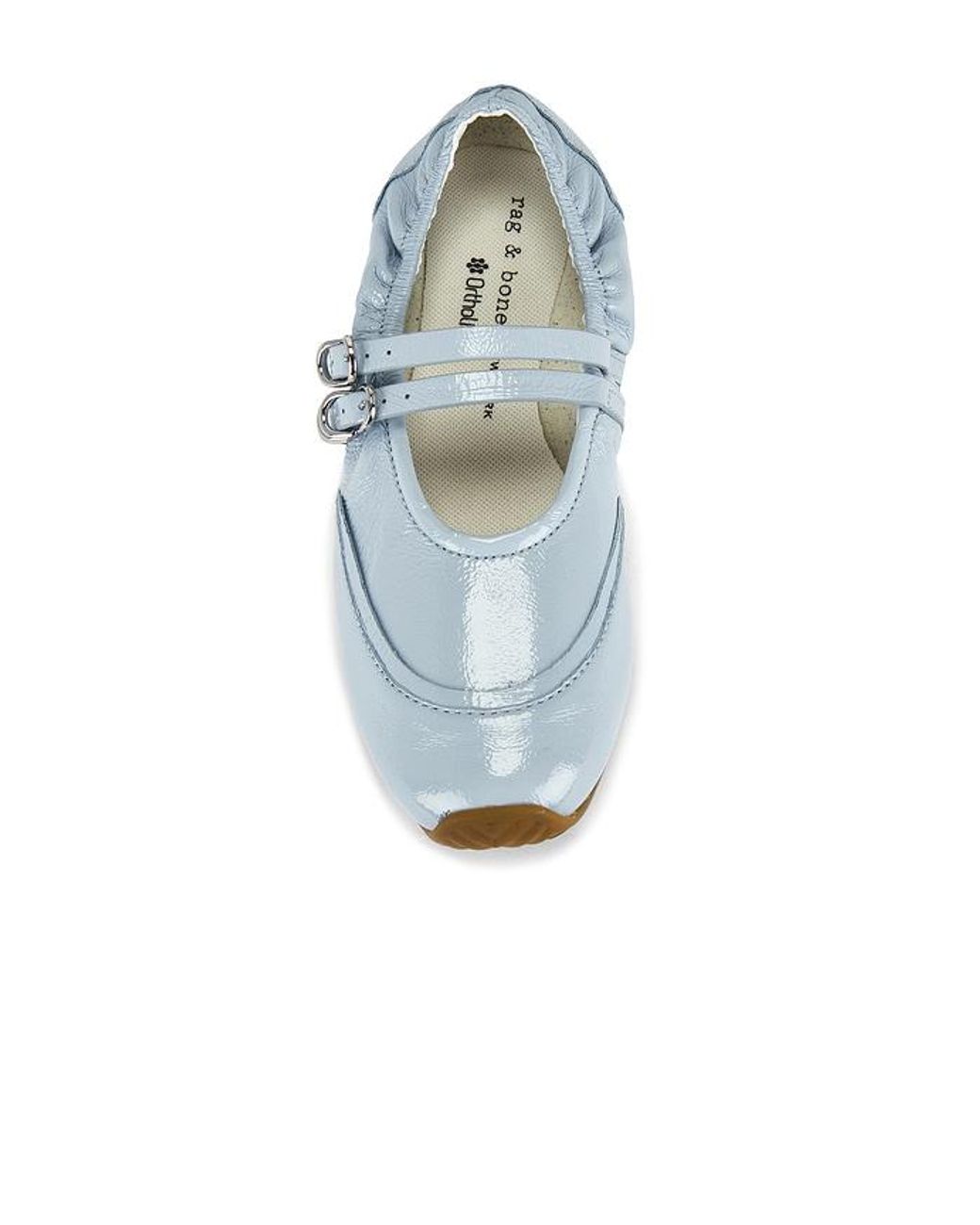 Rag & Bone White Emilee Mary Jane Runner
