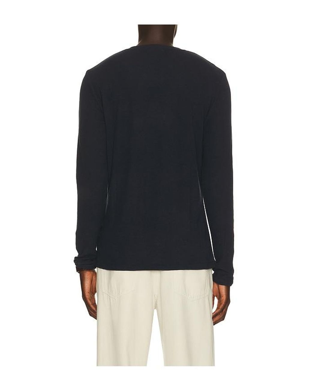 NN07 Blue Clive Waffle Knit Tee 3323 for men