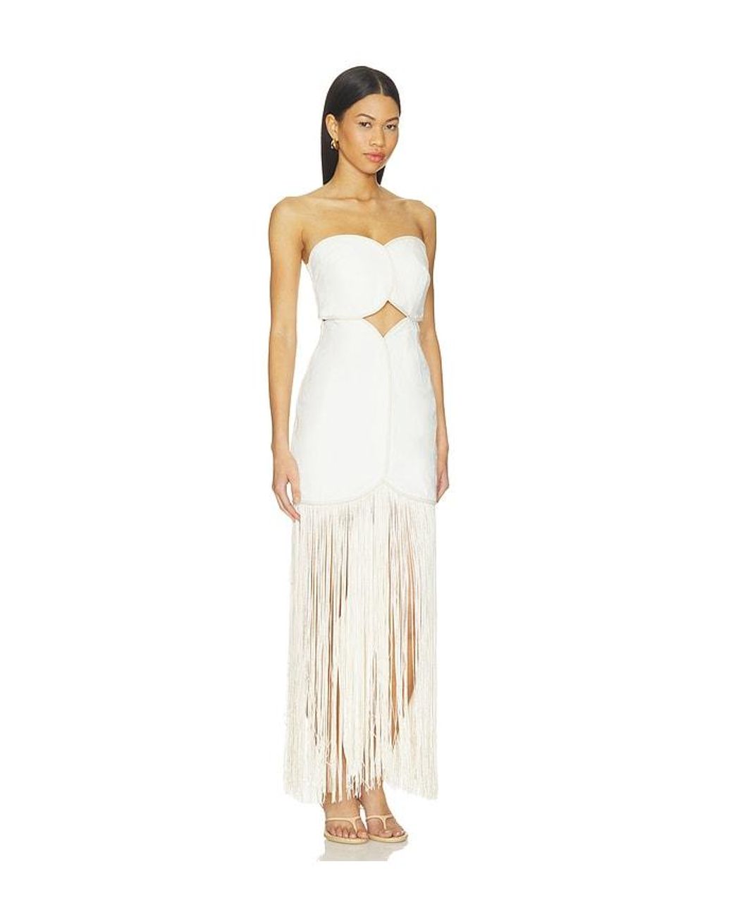 AZULU White Joaquina Dress