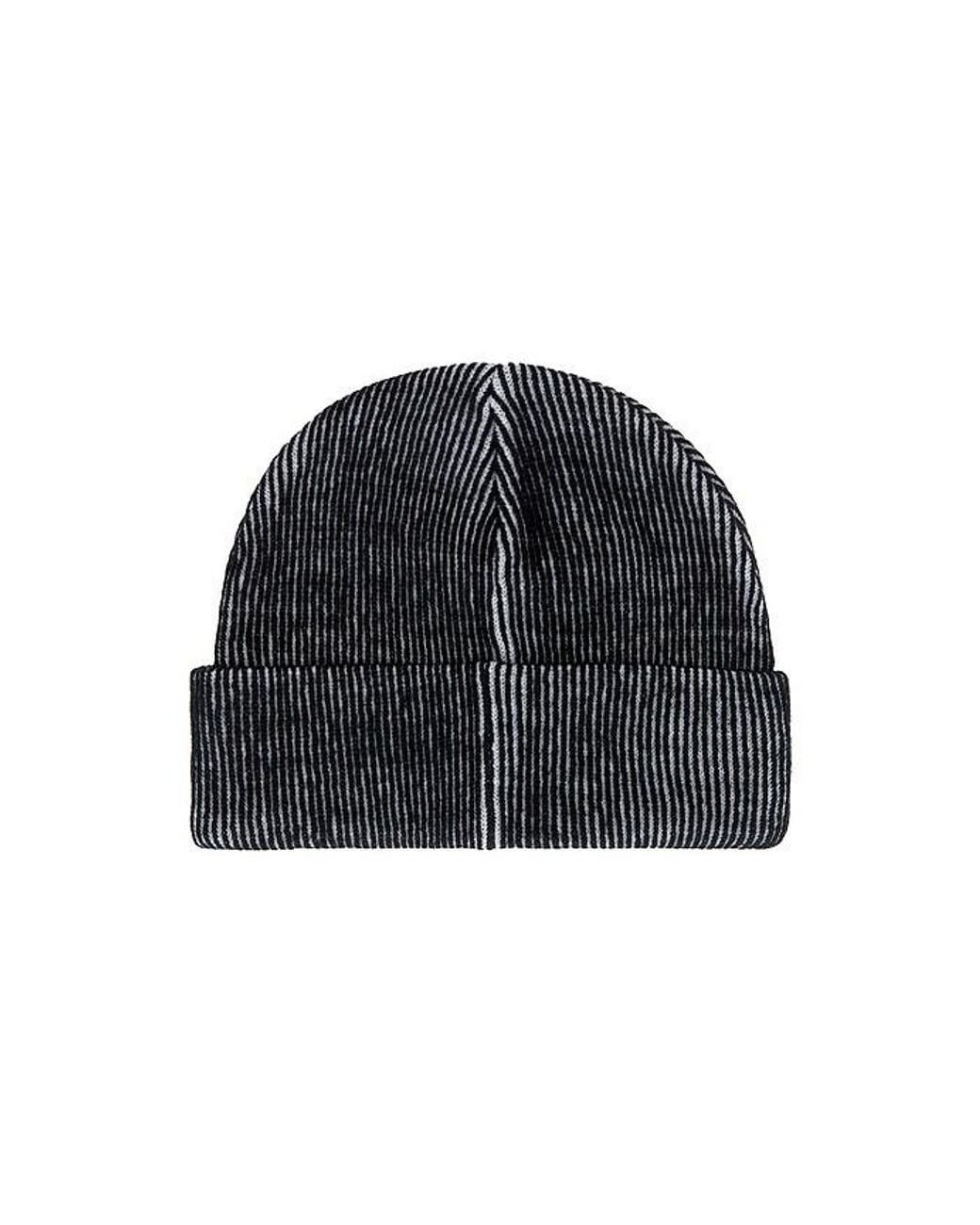by Parra Black Forgotten Hobbies Beanie for men