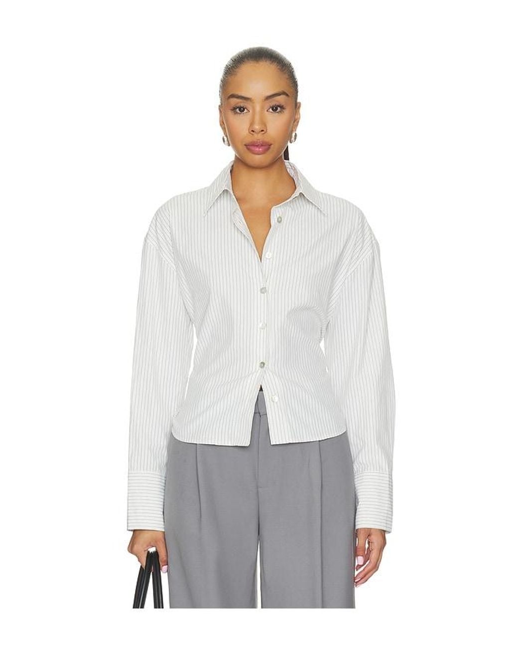 Nia White Cordelia Shirt