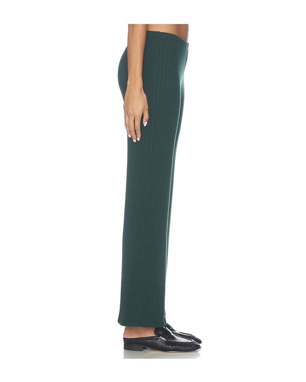 DONNI. Blue The Sweater Rib Simple Pant