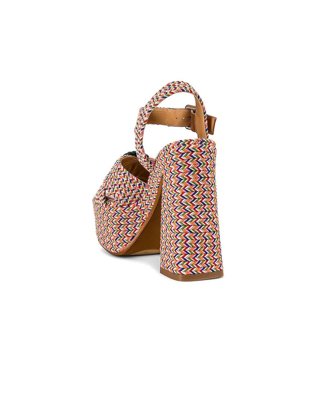 Castañer Amaia Platform in Red | Lyst