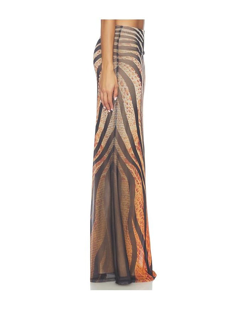 AFRM Multicolor Tegan Mermaid Skirt