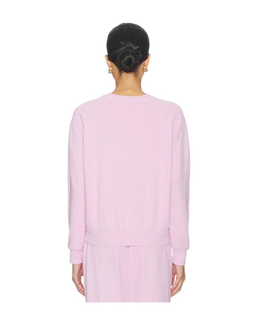 PERFECTWHITETEE Pink French Terry Sweatshirt