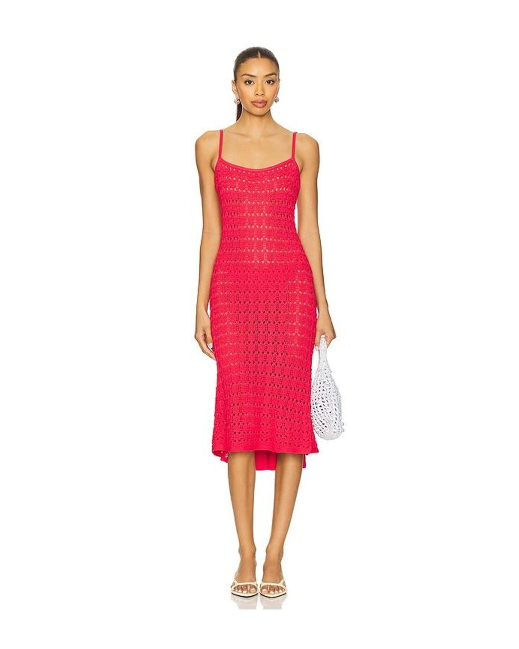 PQ Swim Red Peggy Dress