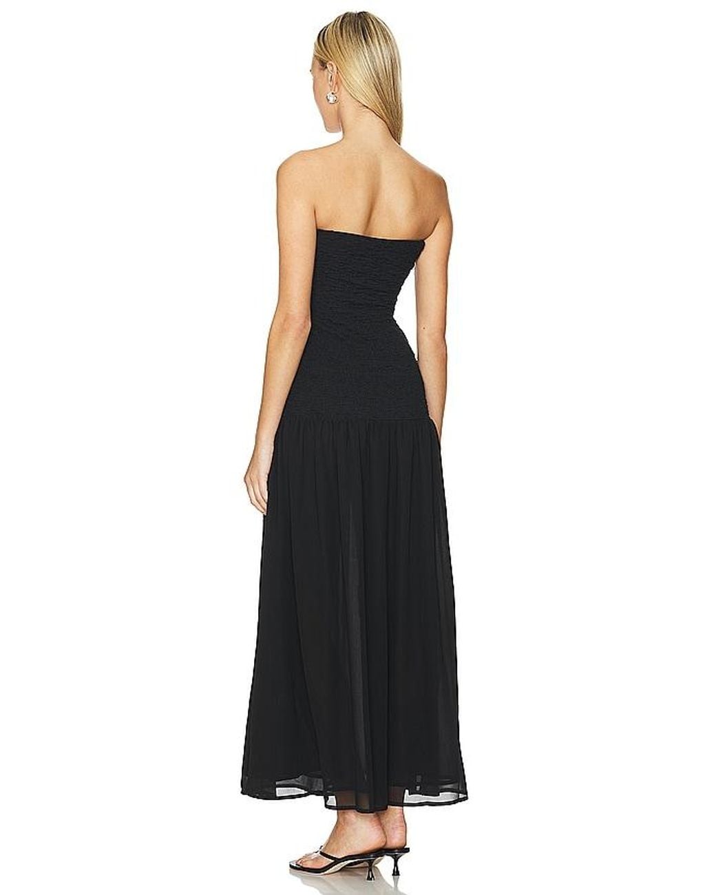 MORE TO COME Black Kian Maxi Dress
