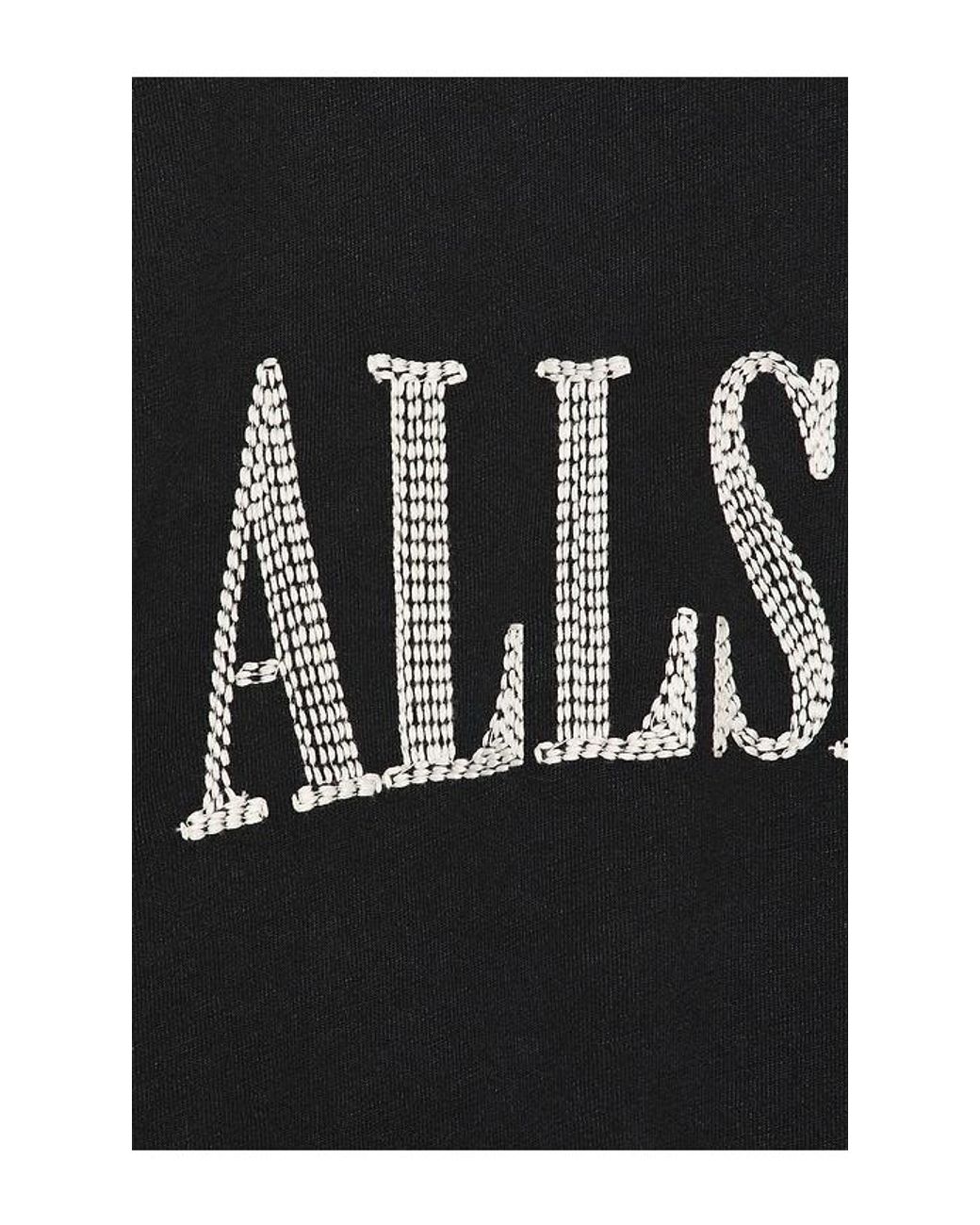 AllSaints Black Dash Tee for men