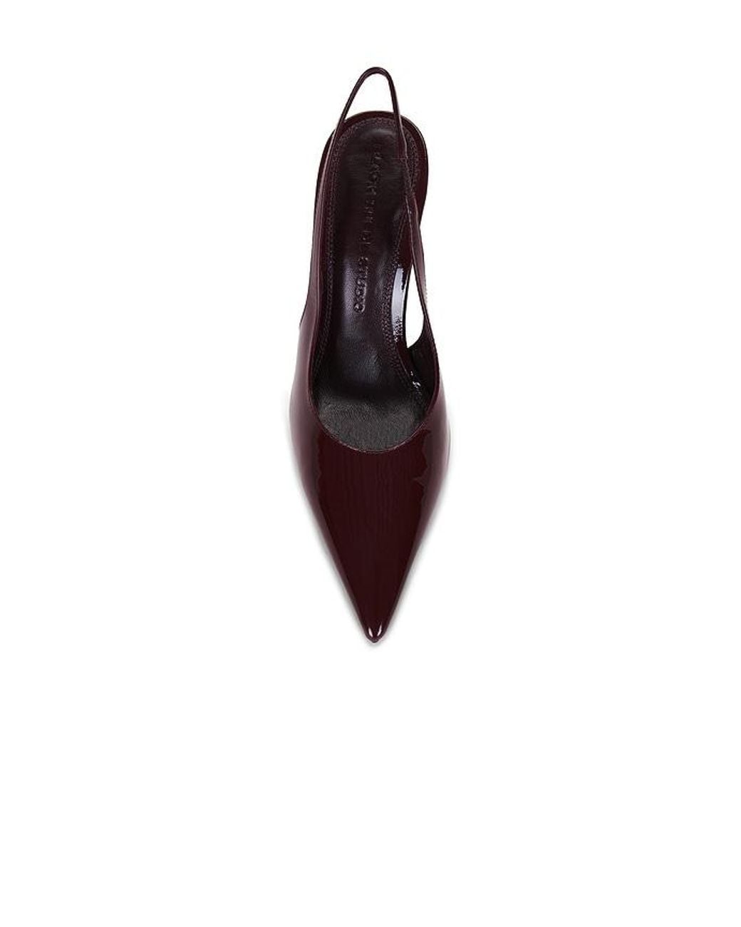 Black Suede Studio Brown Jordyn 100 Slingback Pump
