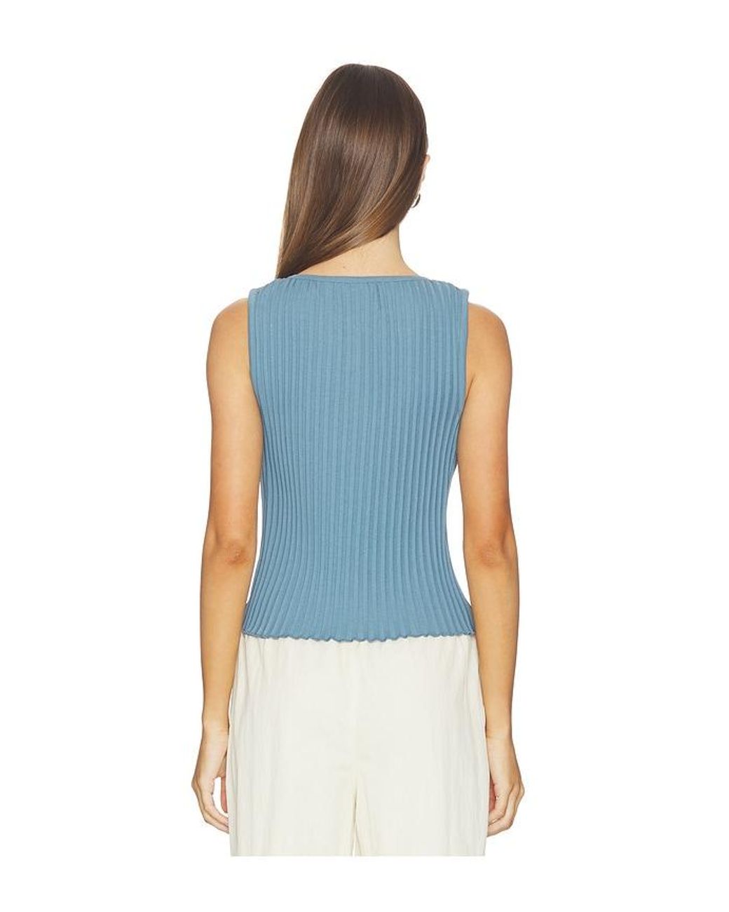 Free People Blue Tilly Vest