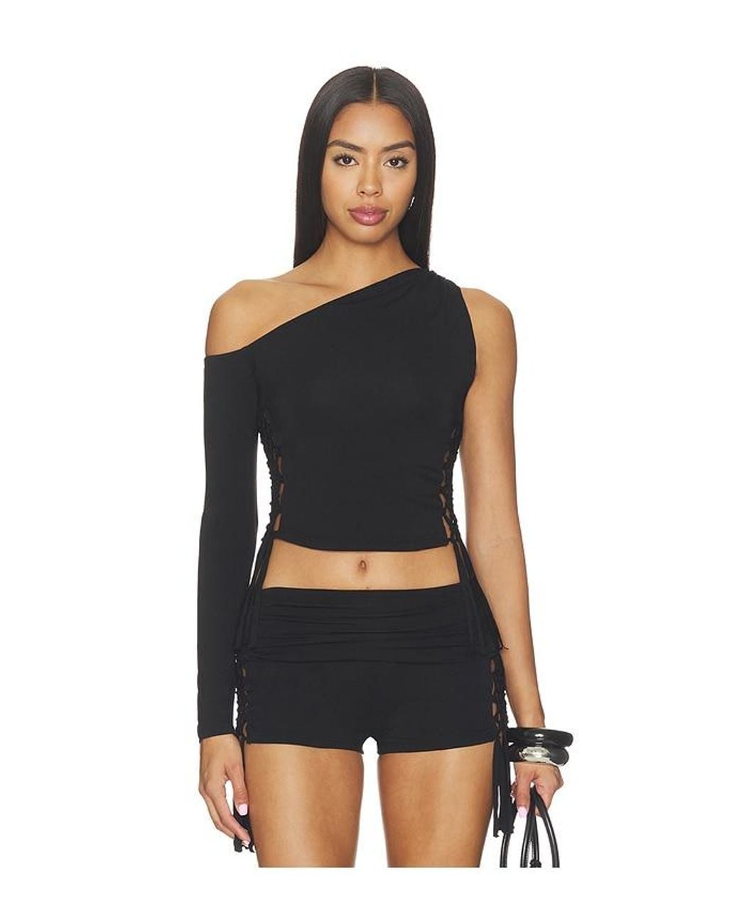 I.AM.GIA Black Marielle Top