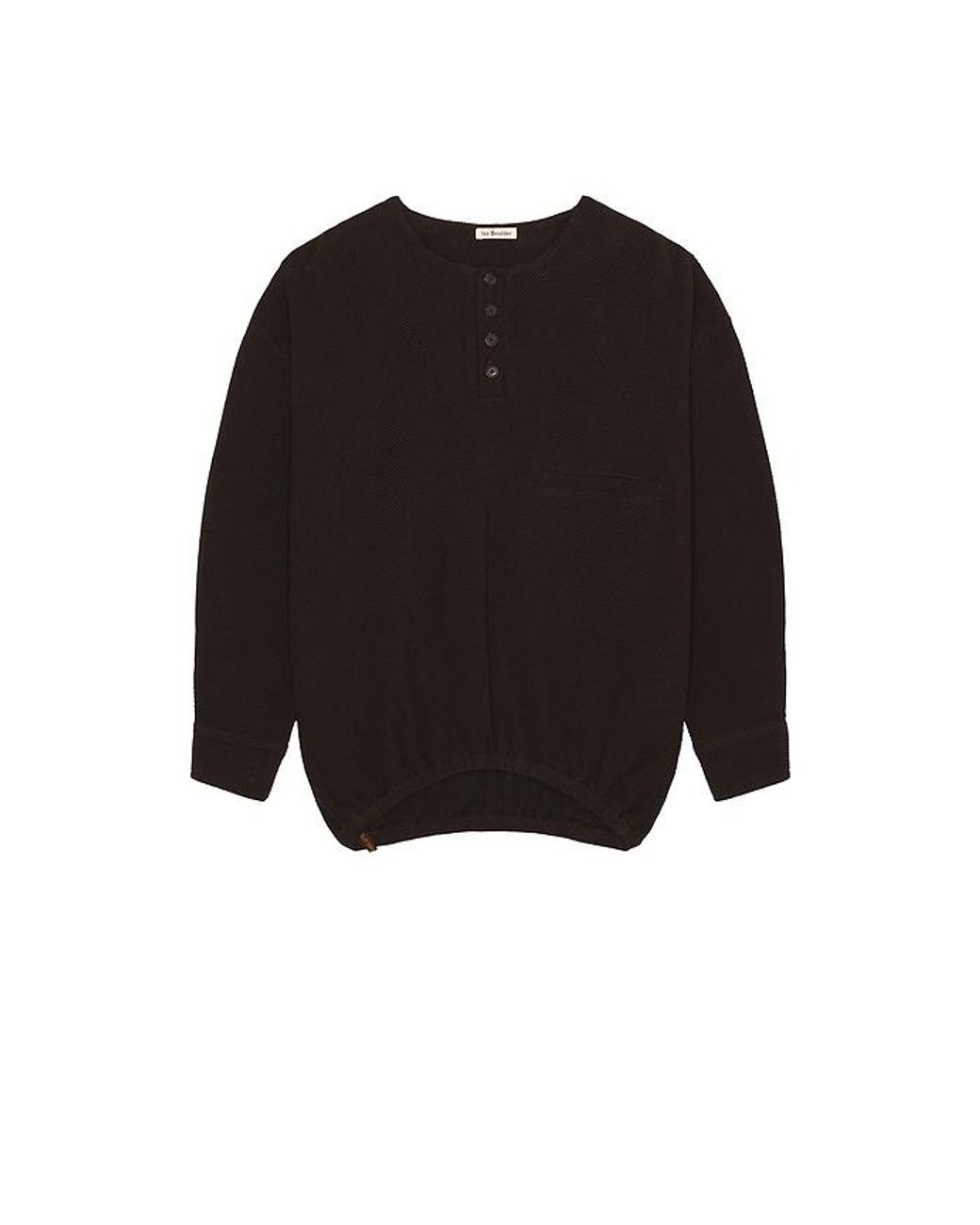 Isa Boulder Black Early Sweater for men