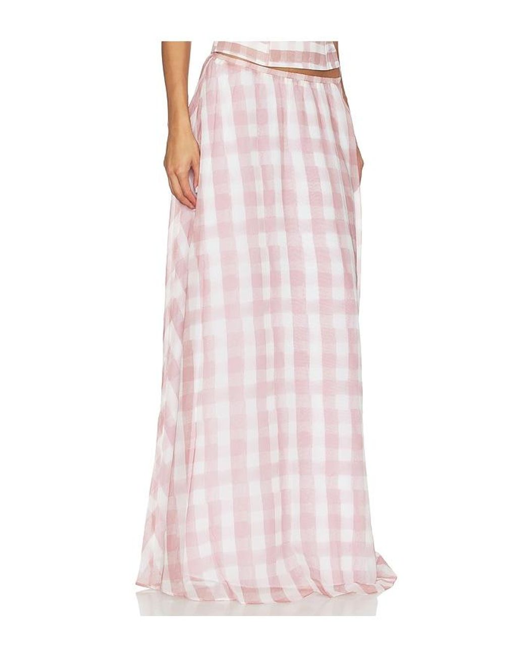 SNDY'S Pink Tallin Maxi Skirt