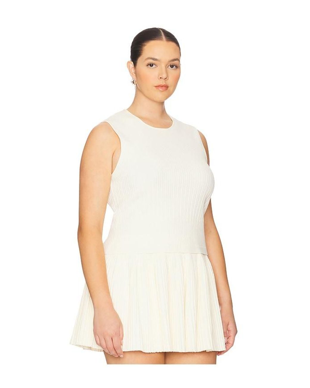 L'academie White 'Academie Dania Knit Top