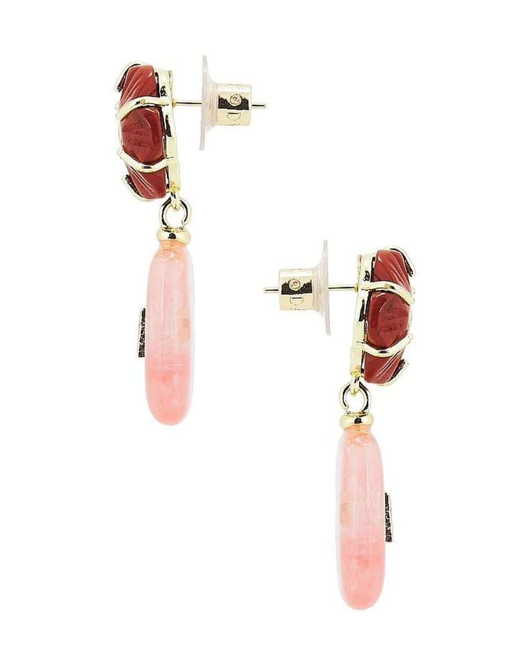 DANNIJO Red Louis Earring