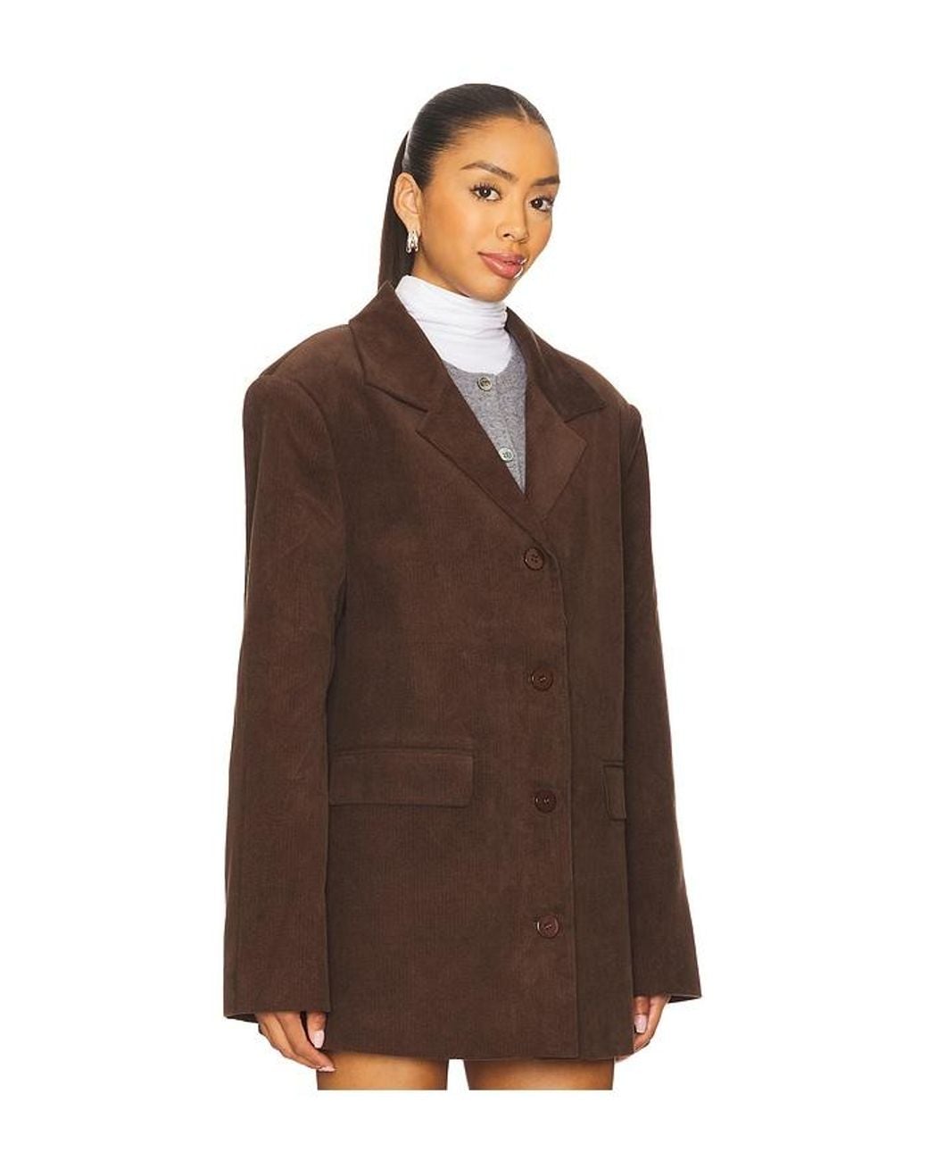 SER.O.YA Brown Hera Blazer
